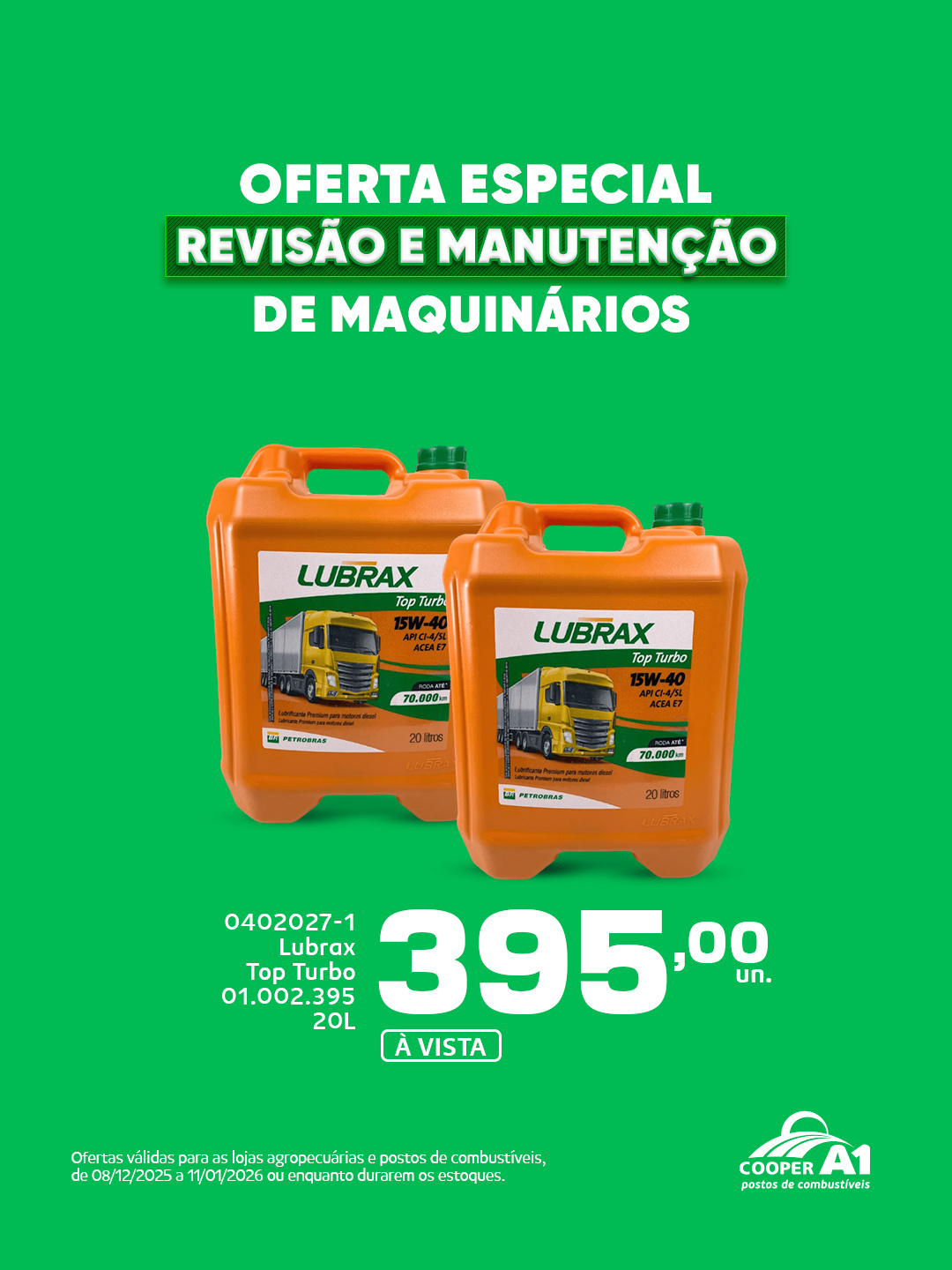 Revisão e manutenção de maquinários