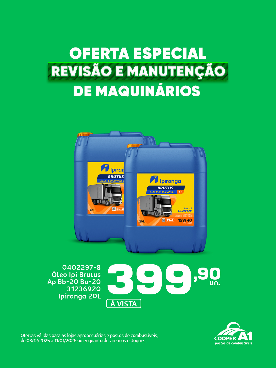 Revisão e manutenção de maquinários