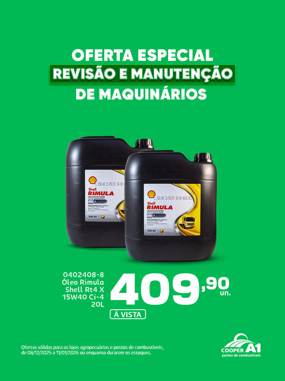 Revisão e manutenção de maquinários