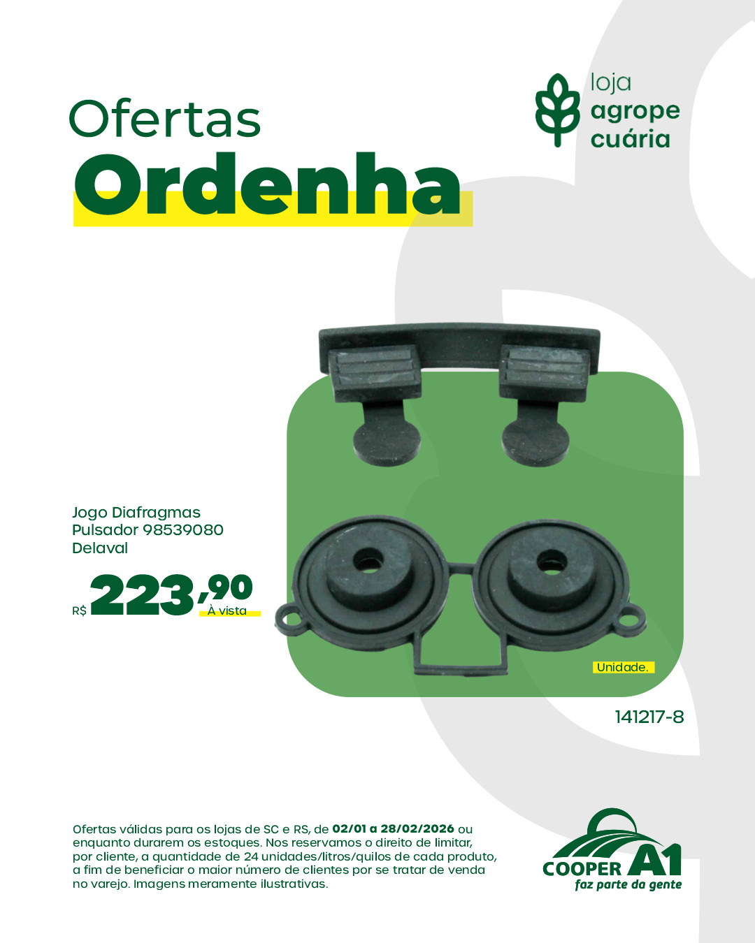 Ofertas Ordenha