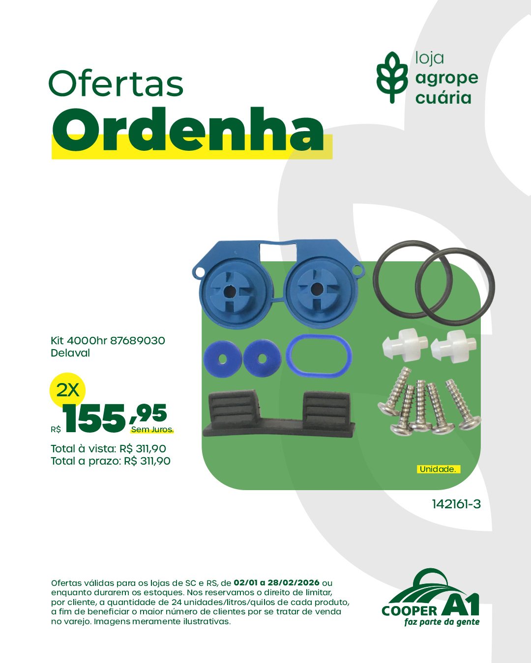 Ofertas Ordenha
