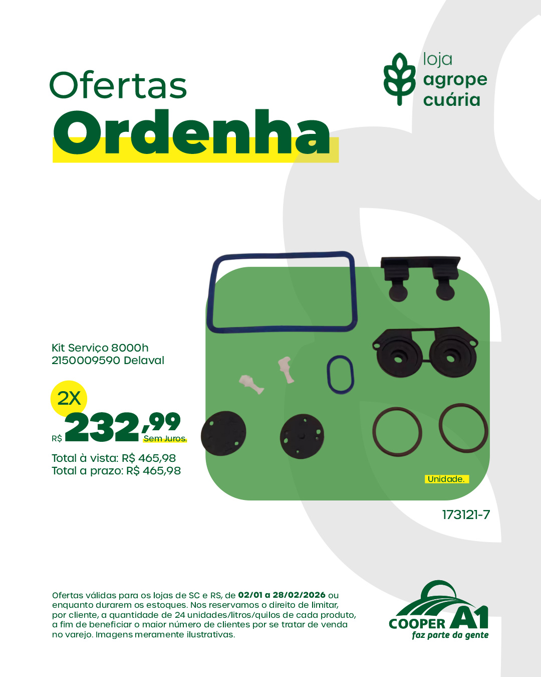 Ofertas Ordenha