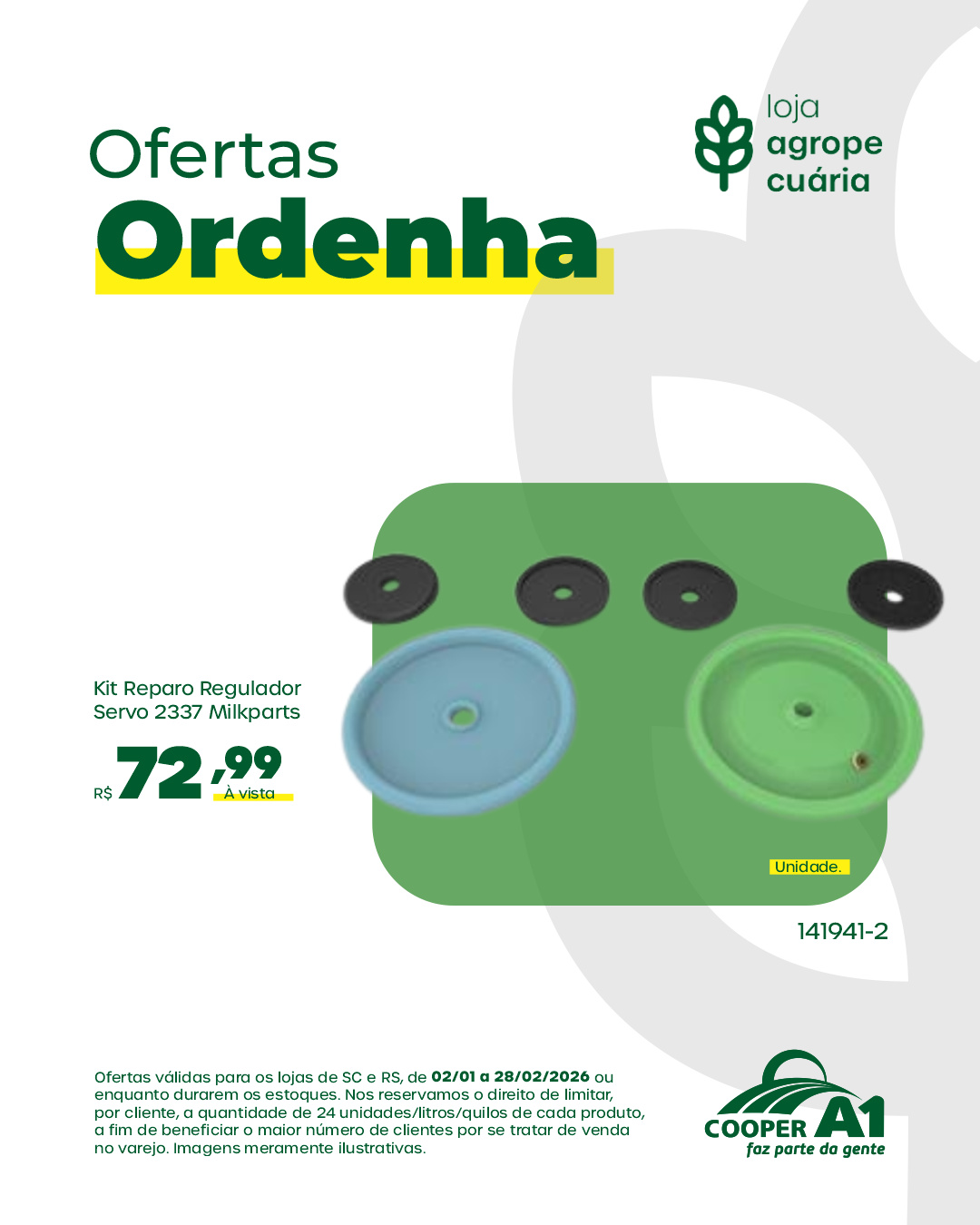 Ofertas Ordenha