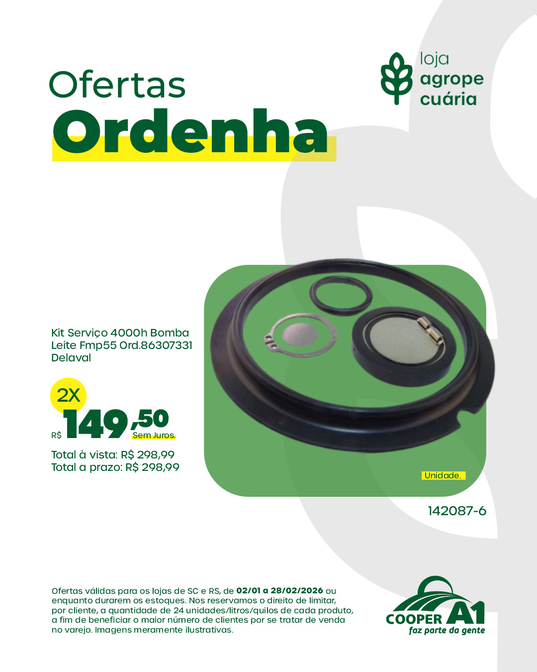 Ofertas Ordenha