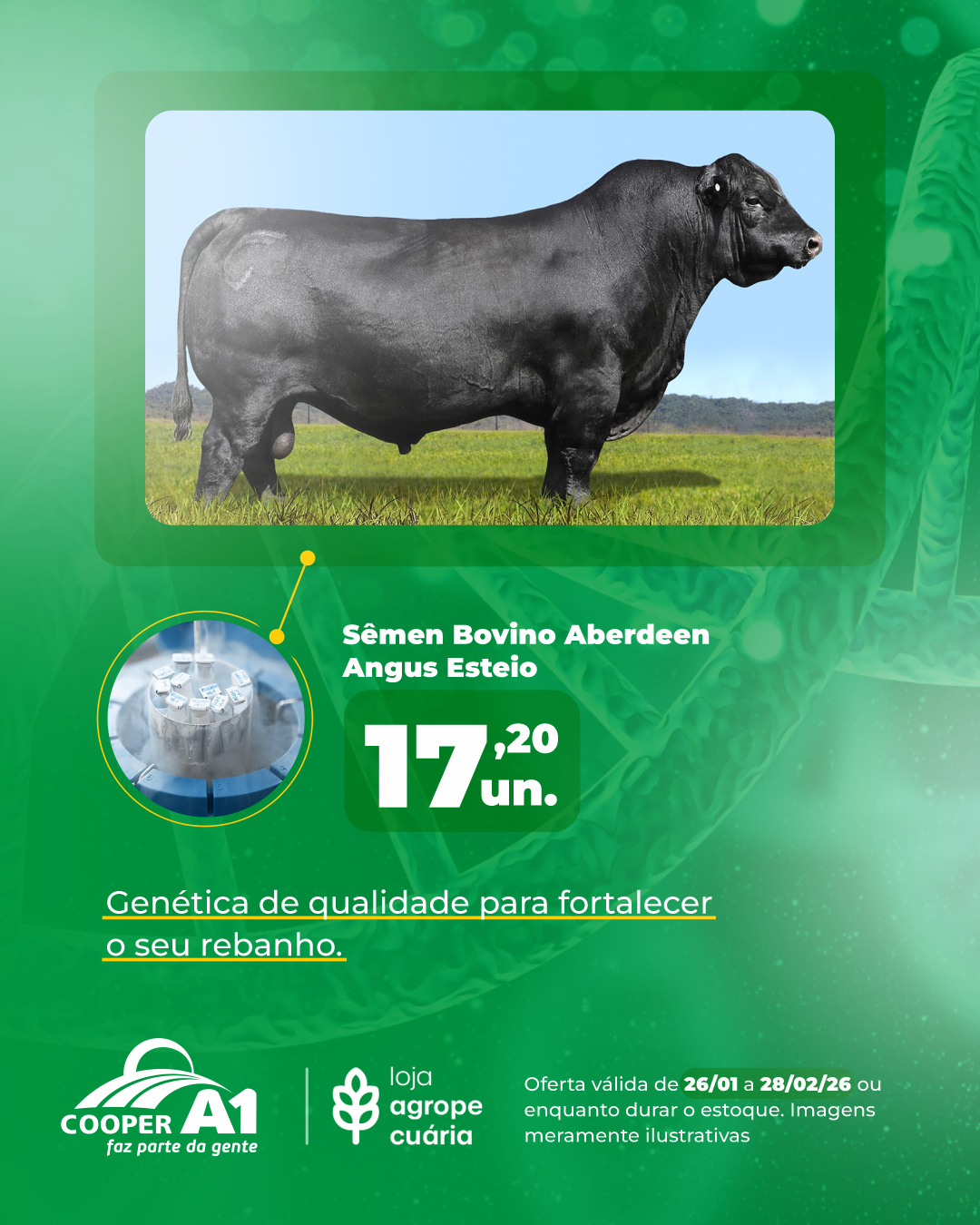 Gen&eacute;tica de Qualidade