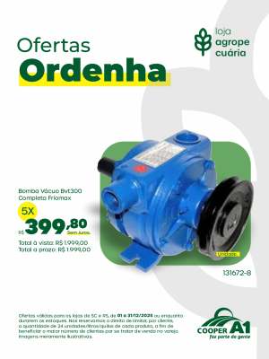 Ofertas Ordenha