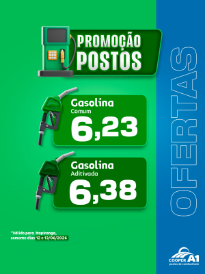 Promo&ccedil;&atilde;o Postos (Itapiranga, Palmitos, Sede Oldenburg e Caibi))