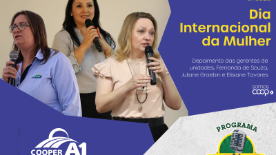 INFORMATIVO A1 07.03.26: Dia Internacional da Mulher