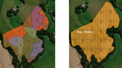 Zonas de Manejo ou por Grid Quadr&aacute;tico