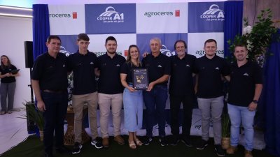 Acima de 800 matrizes 1&ordm; lugar Olmar Pauli 