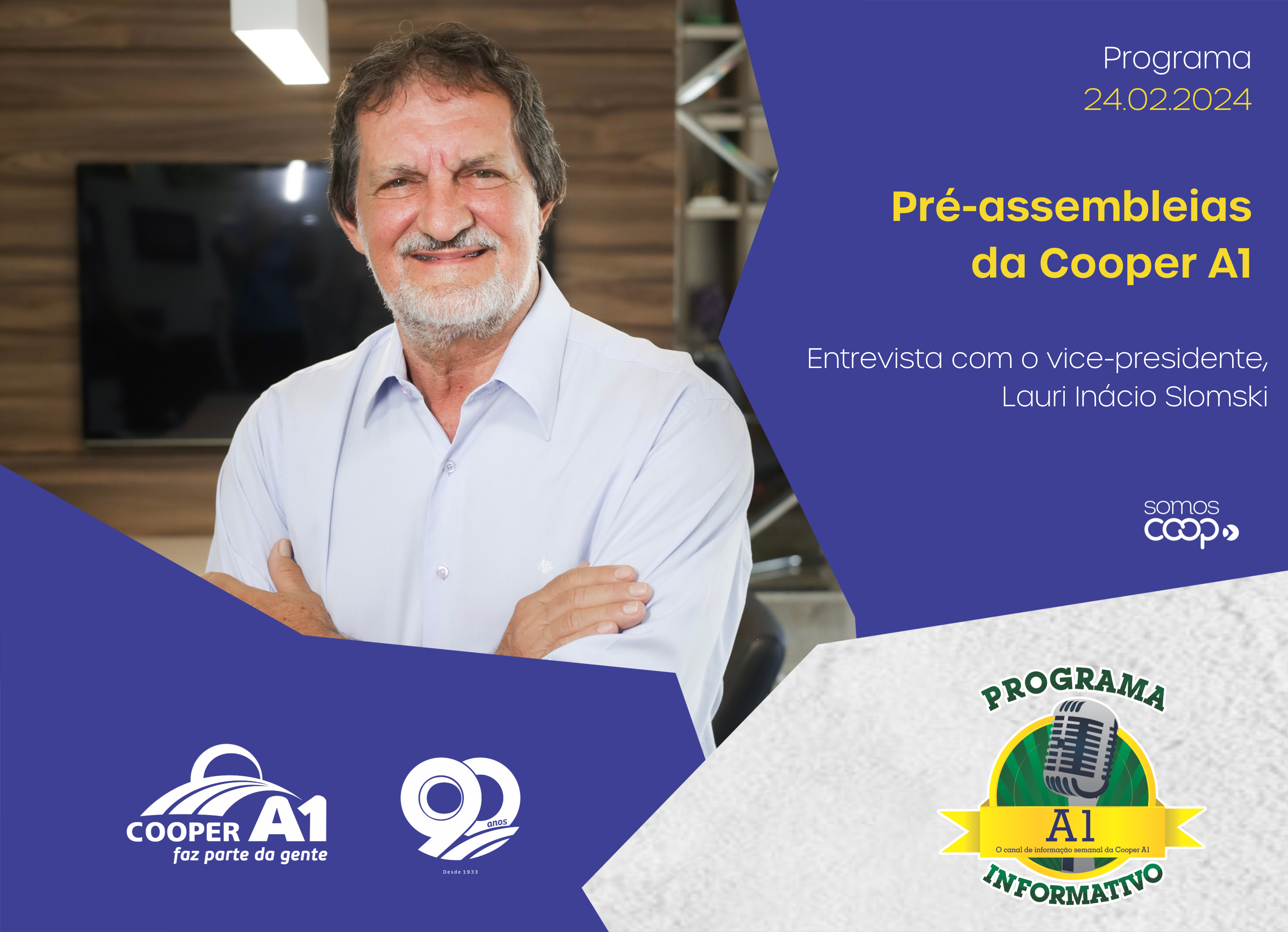 INFORMATIVO A1 24.02.24:Pré-assembleias da Cooper A1