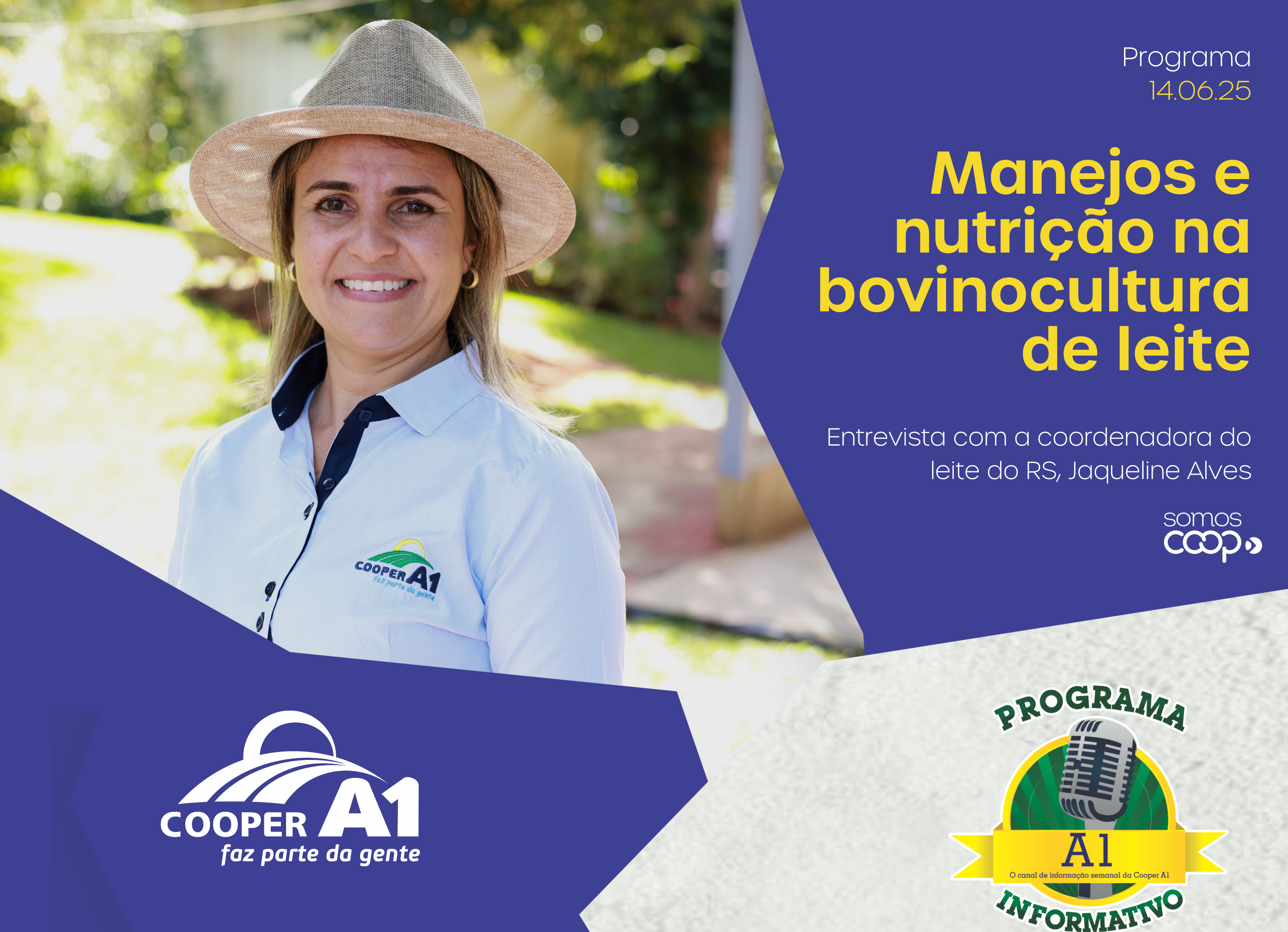 INFORMATIVO A1 14.06.25: Manejos e nutrição na bovinocultura de leite