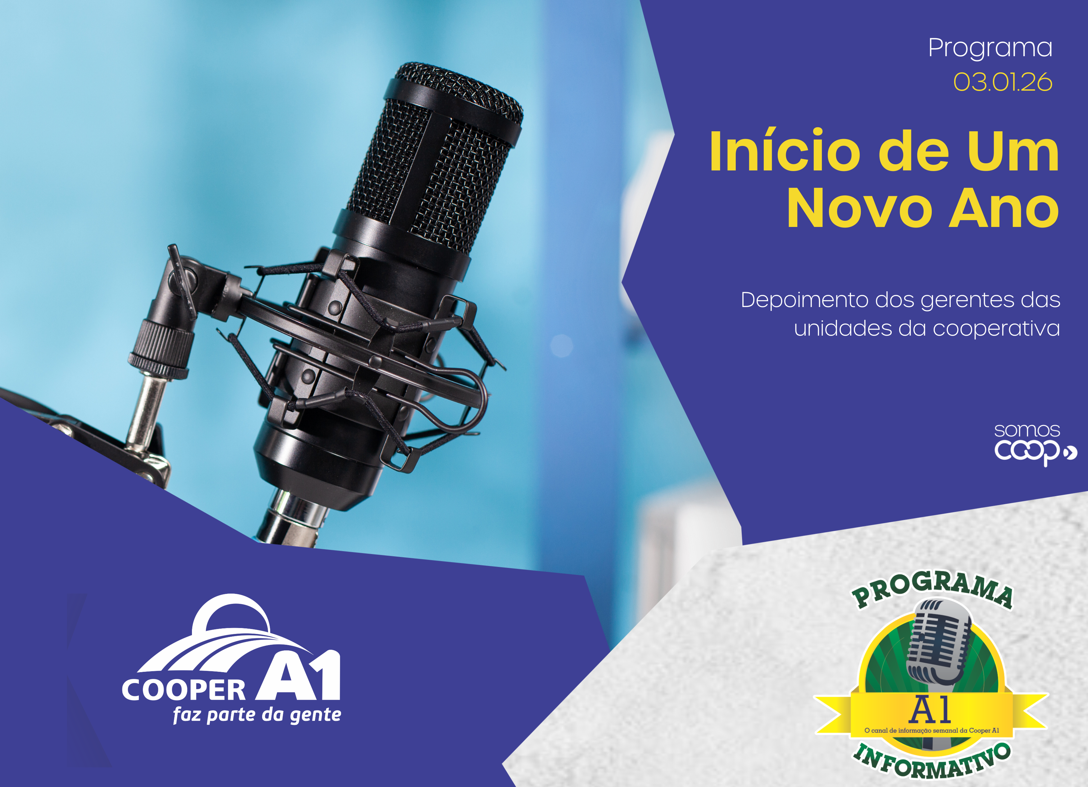 INFORMATIVO A1 03.01.26: Início de Um Novo Ano