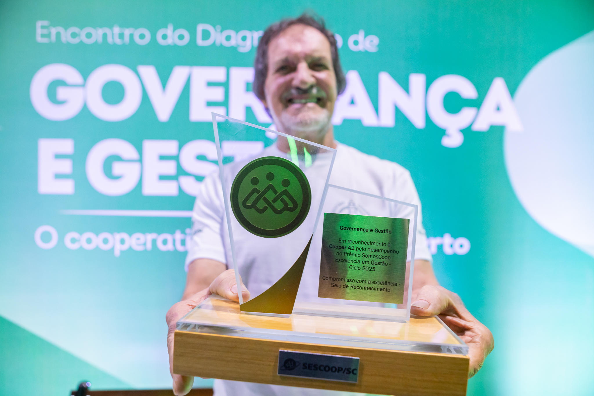 Cooper A1 conquista pr&ecirc;mio do programa SomosCoop Excel&ecirc;ncia em Gest&atilde;o